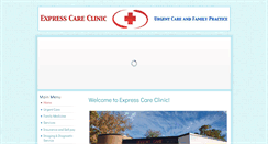 Desktop Screenshot of express-careclinic.com